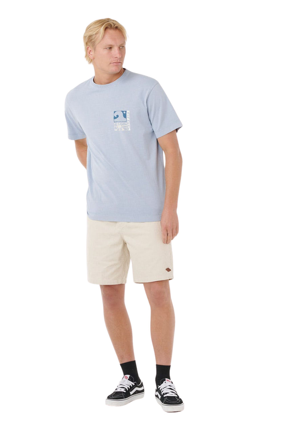 Rip Curl Artist Of The Search Ty Williams Coastline T-Shirt Spray Blue