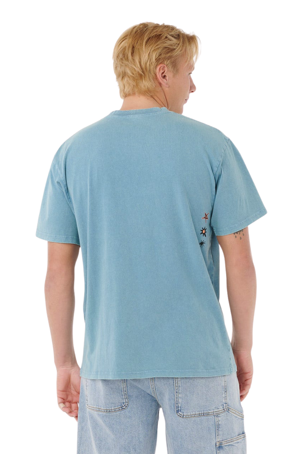 Rip Curl Raw Energy Bubble T-Shirt Storm Blue