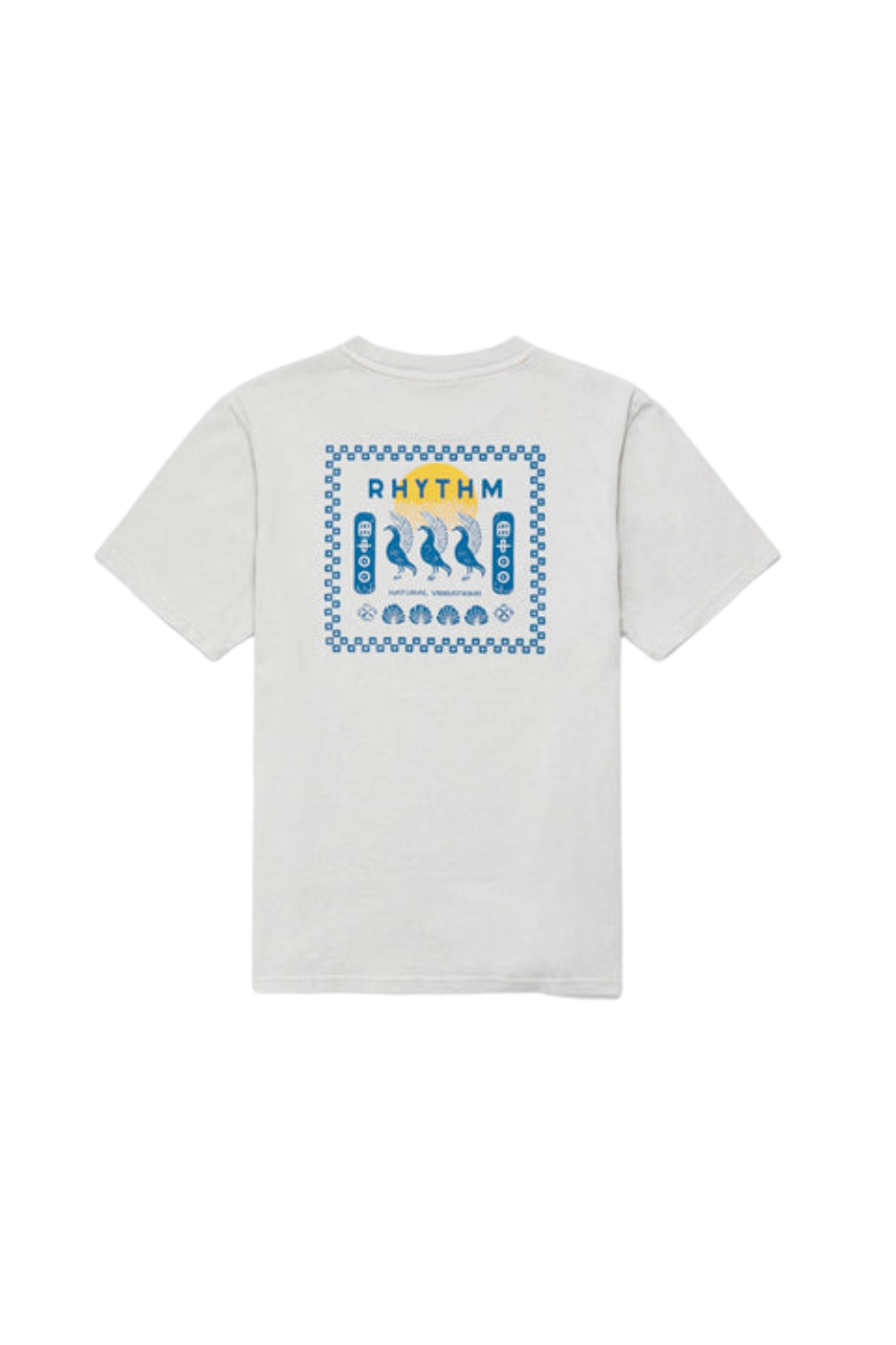 Rhythm Natural Vibration Vintage Short Sleeve T-Shirt Stone