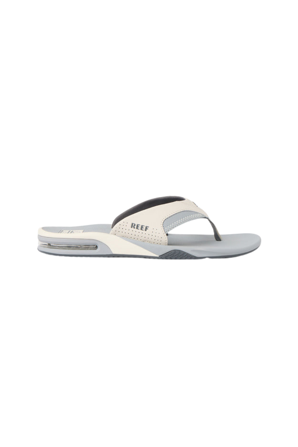 Reef Fanning Mens Flip Flops Light Grey