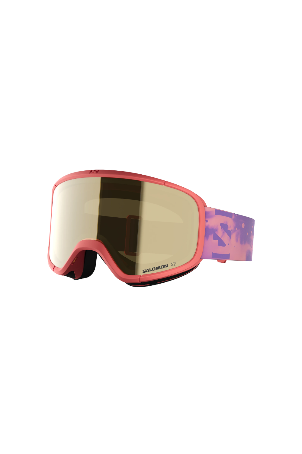 Salomon Lumi Access Ski Goggles Sun Kissed Coral