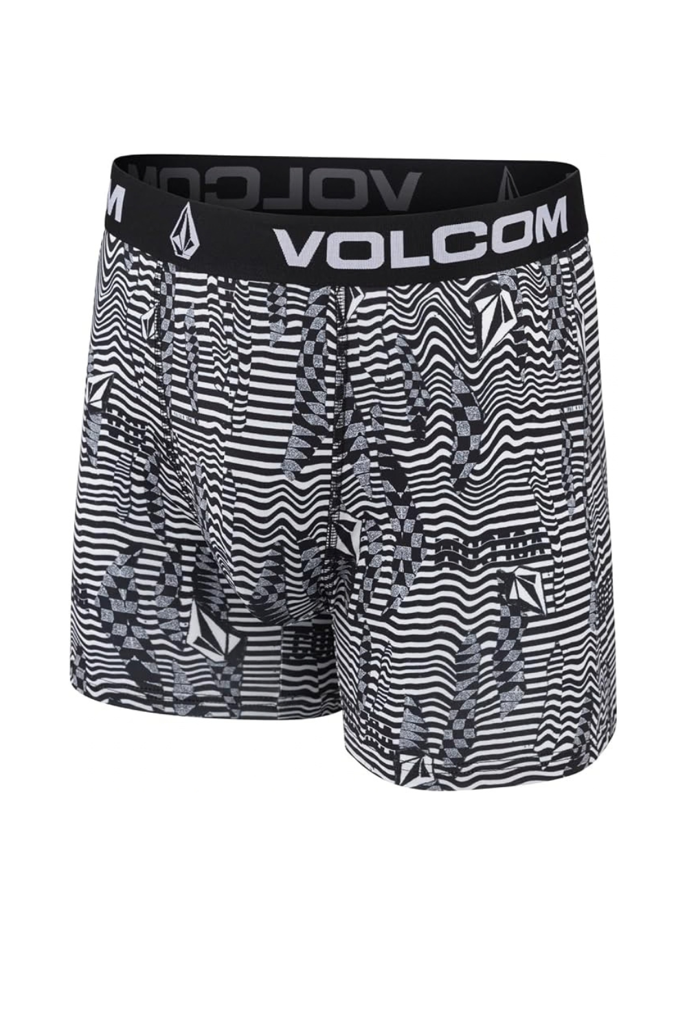 Volcom Mens Performance Boxer Briefs 5 Pack Black Mix