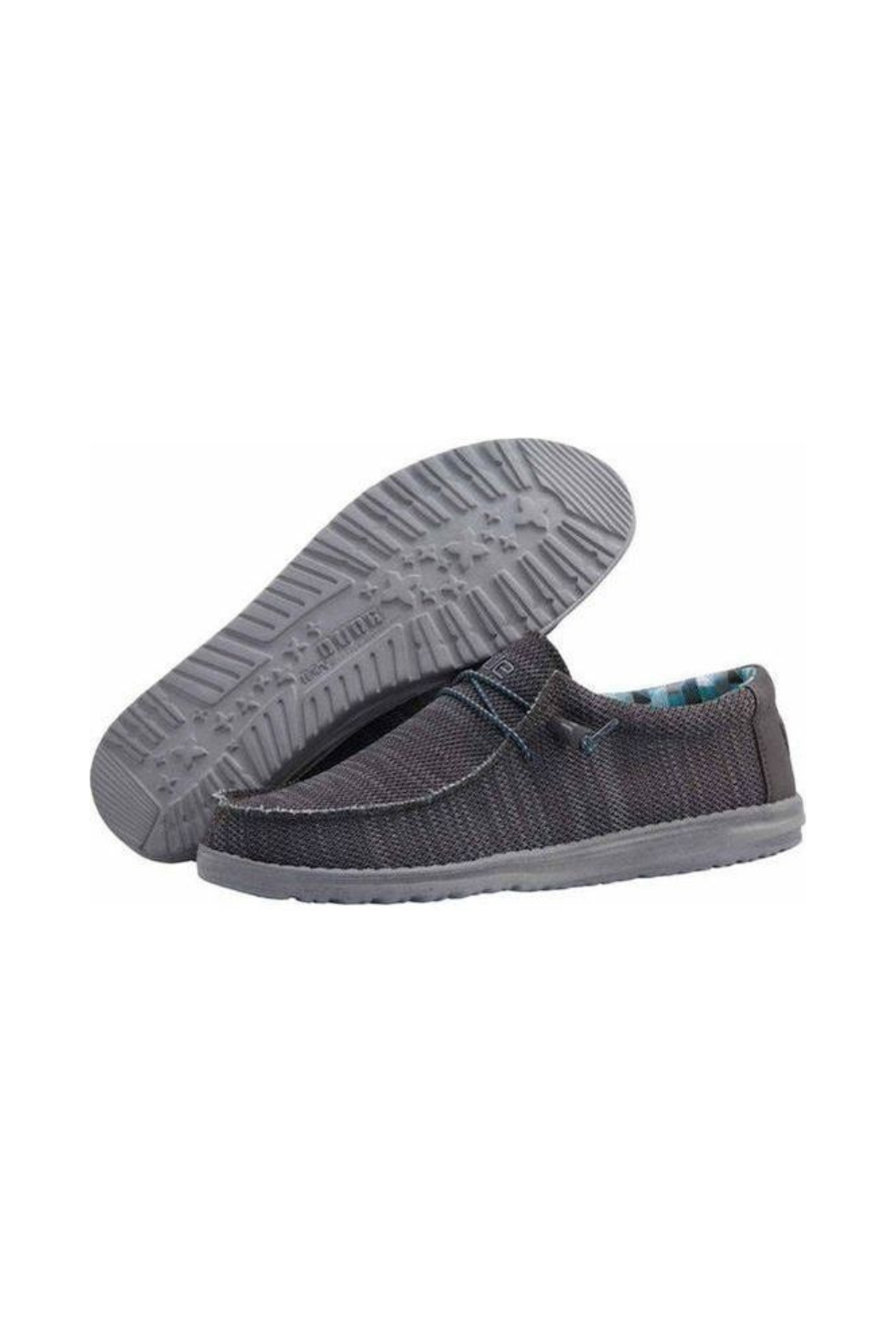 Hey Dude Wally Sox Charcoal