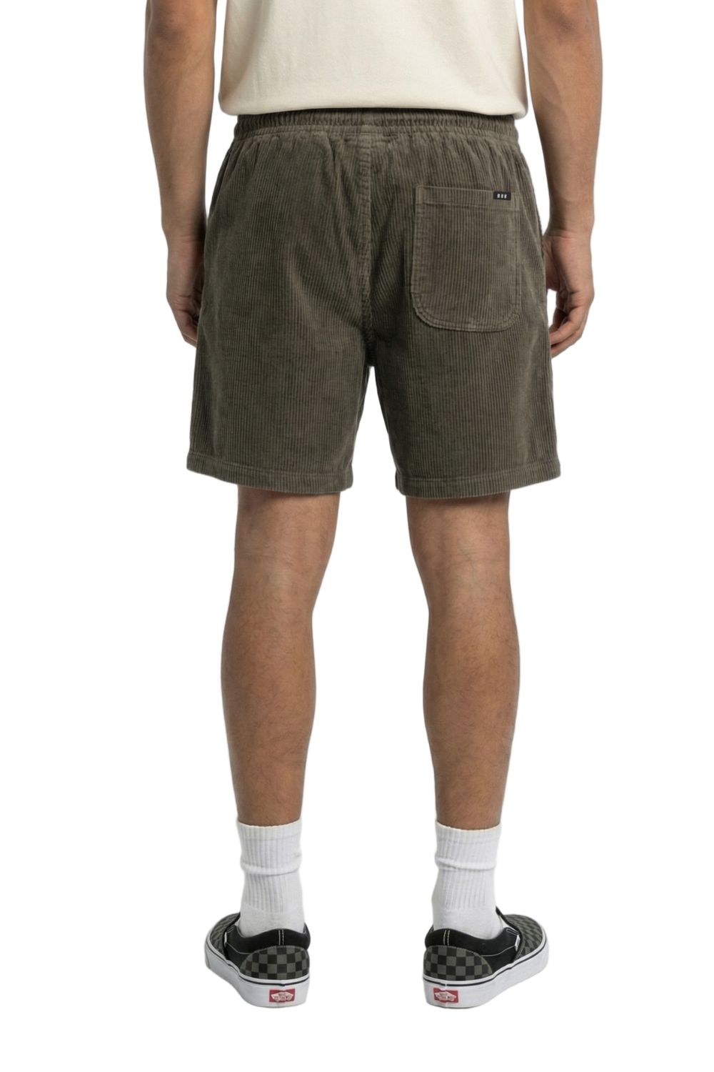 BamBooBay Chill Cord Shorts Olive