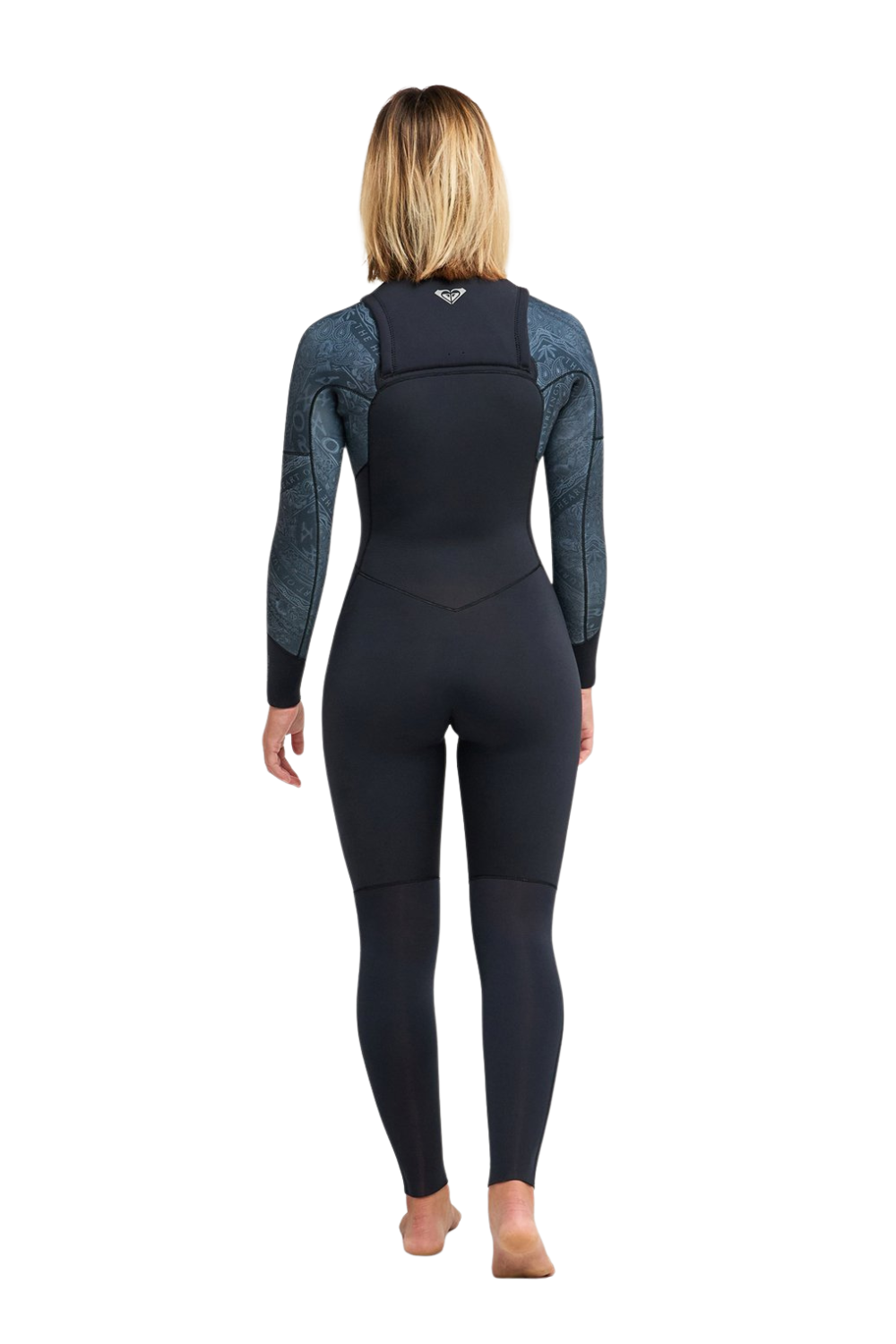 Roxy Swell Natural 5/4mm Womens Wetsuit Chest Zip Bandana
