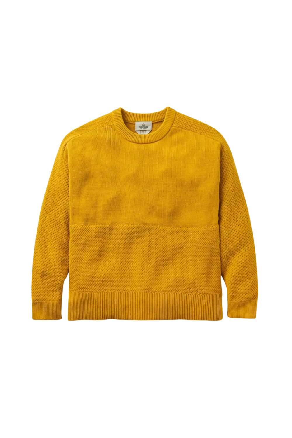 Passenger Cove Organic Cotton Knitted Jumper Heritage Yellow