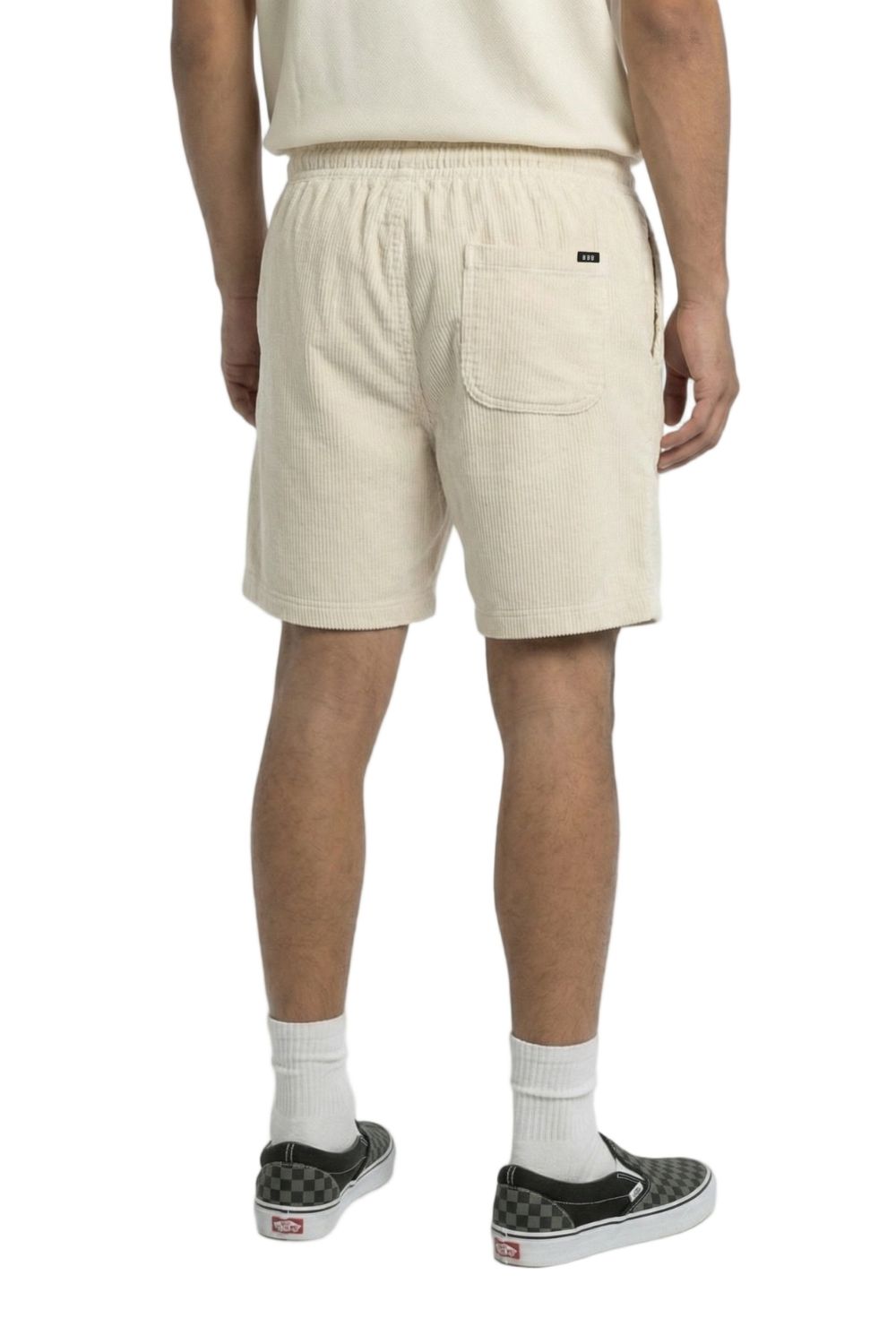 BamBooBay Chill Cord Shorts Marshmallow