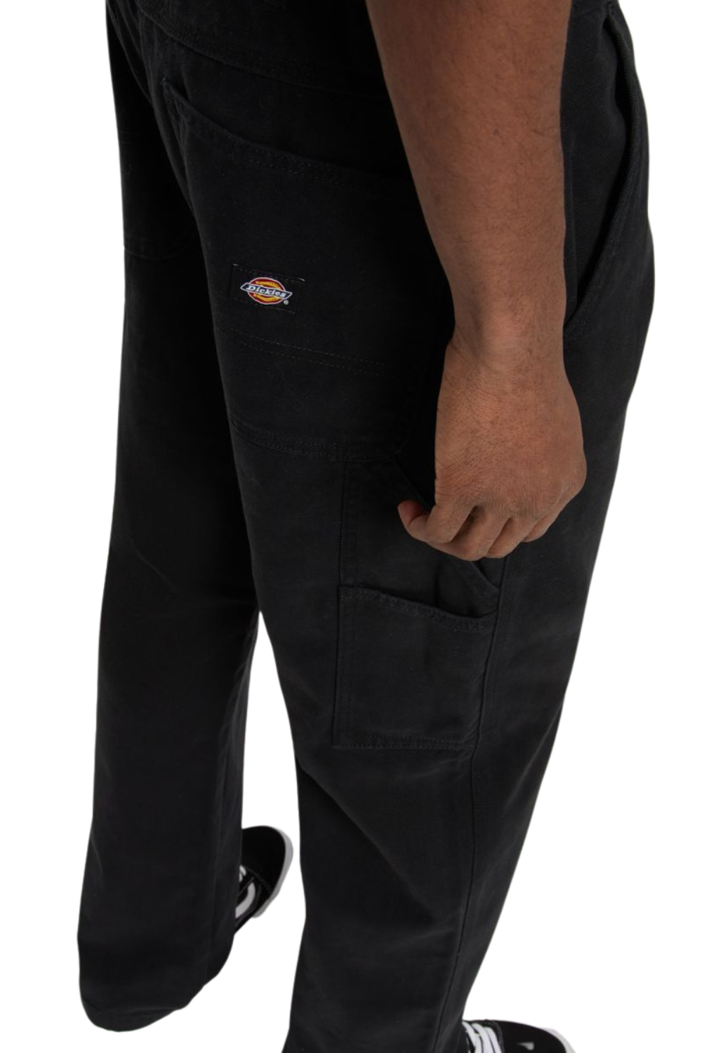 Dickies Regular Canvas Carpenter Trousers Black