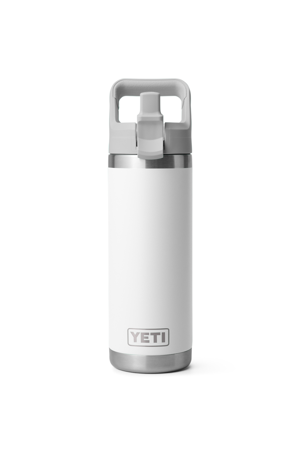 Yeti Rambler 18 Oz Straw Bottle White