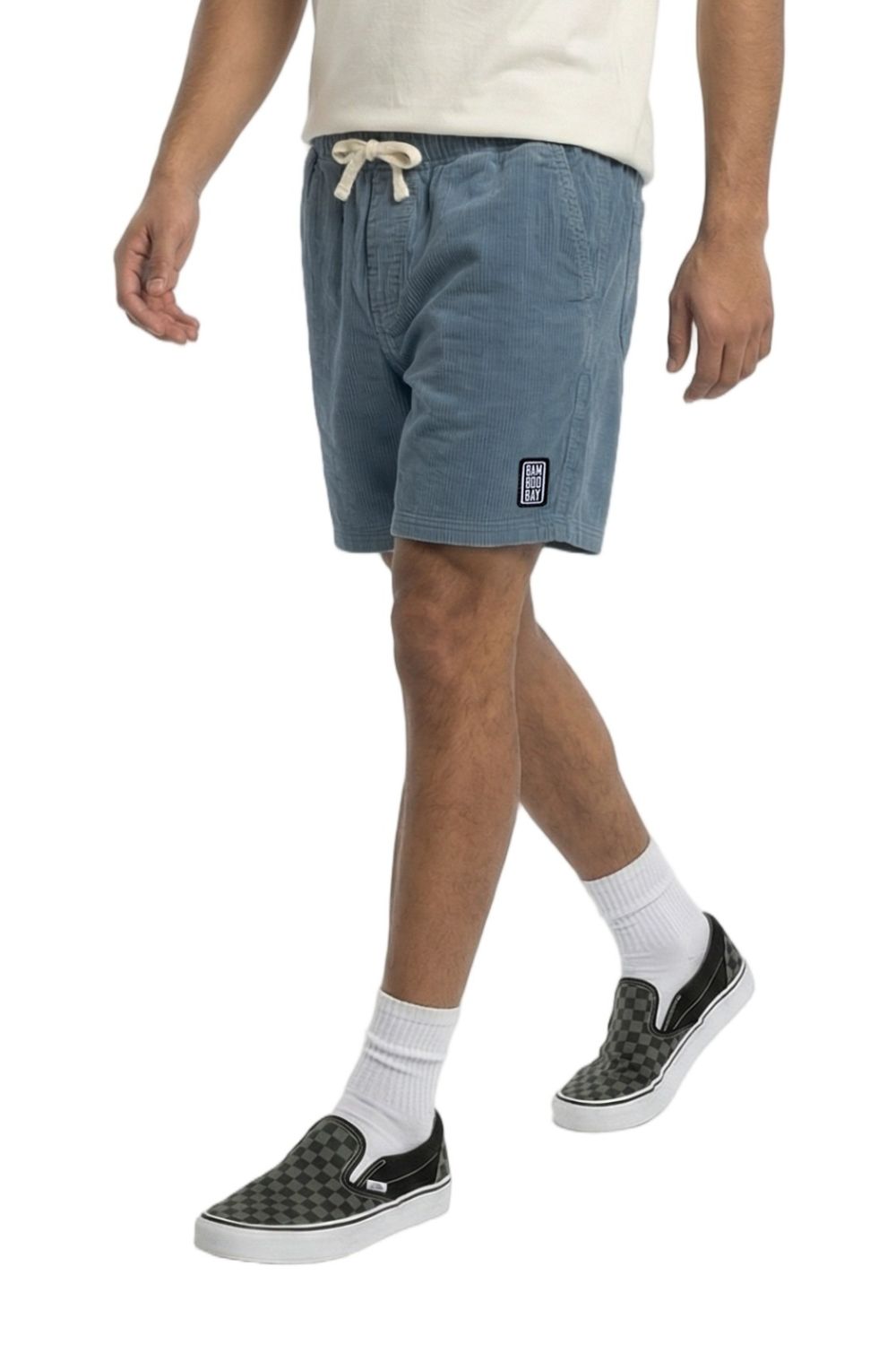 BamBooBay Chill Cord Shorts Blue