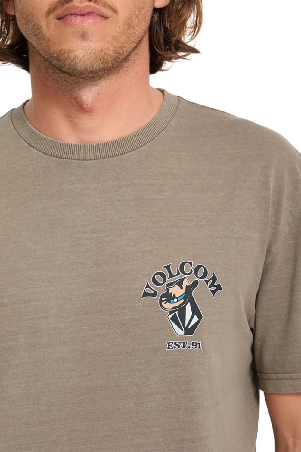Volcom Bad Luck Mens T-Shirt Earth