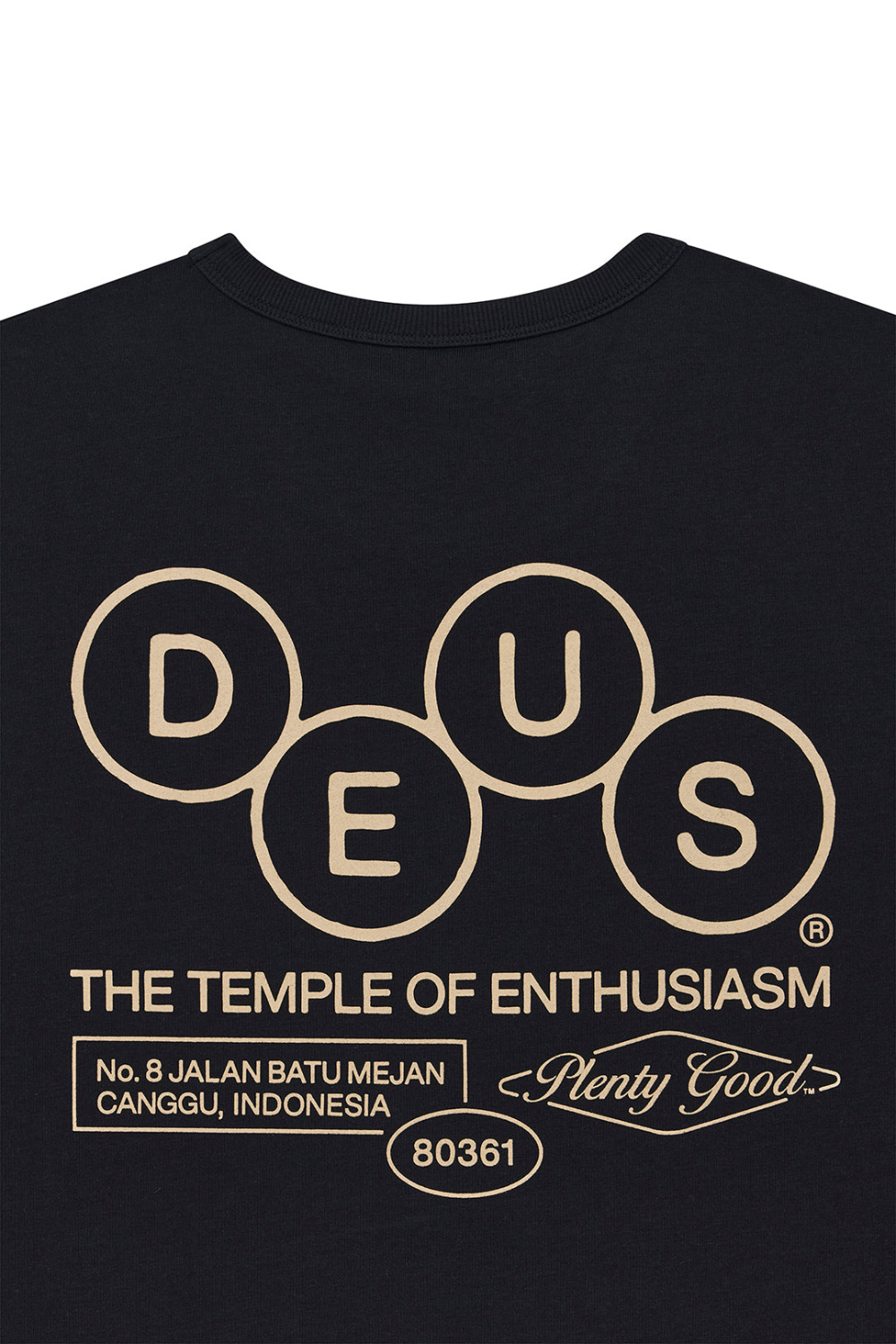 Deus Mechanism Mens T-Shirt Black