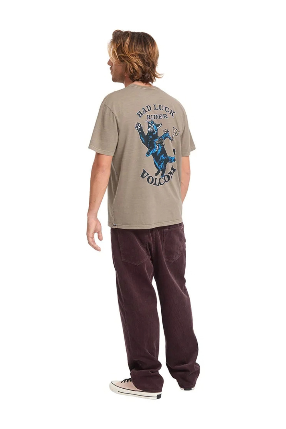 Volcom Bad Luck Mens T-Shirt Earth