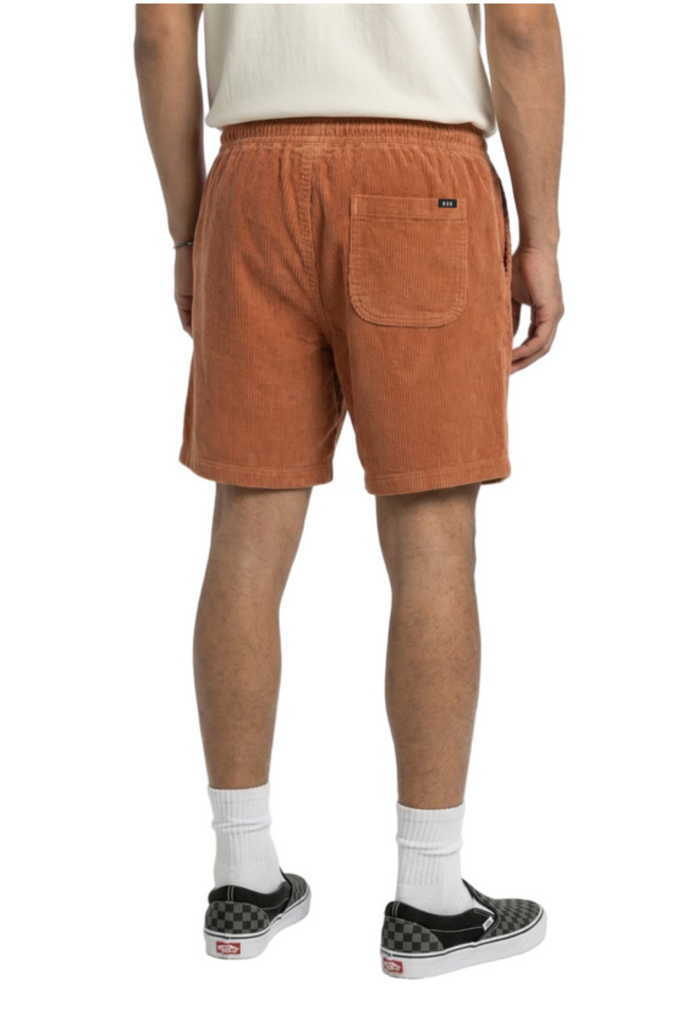 BamBooBay Chill Cord Shorts Rust