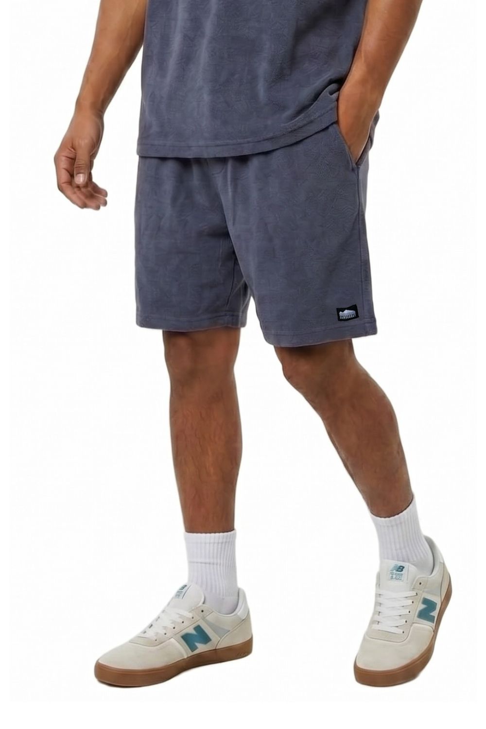 BamBooBay Lazy Terry Mens Shorts Navy