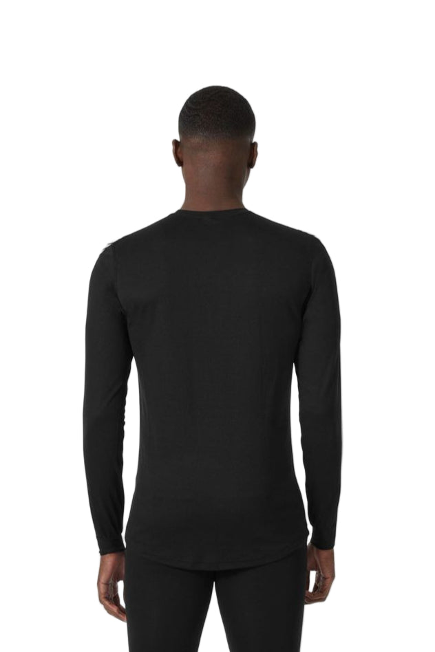Helly Hansen Lifa Stripe Crew Base Layer Black
