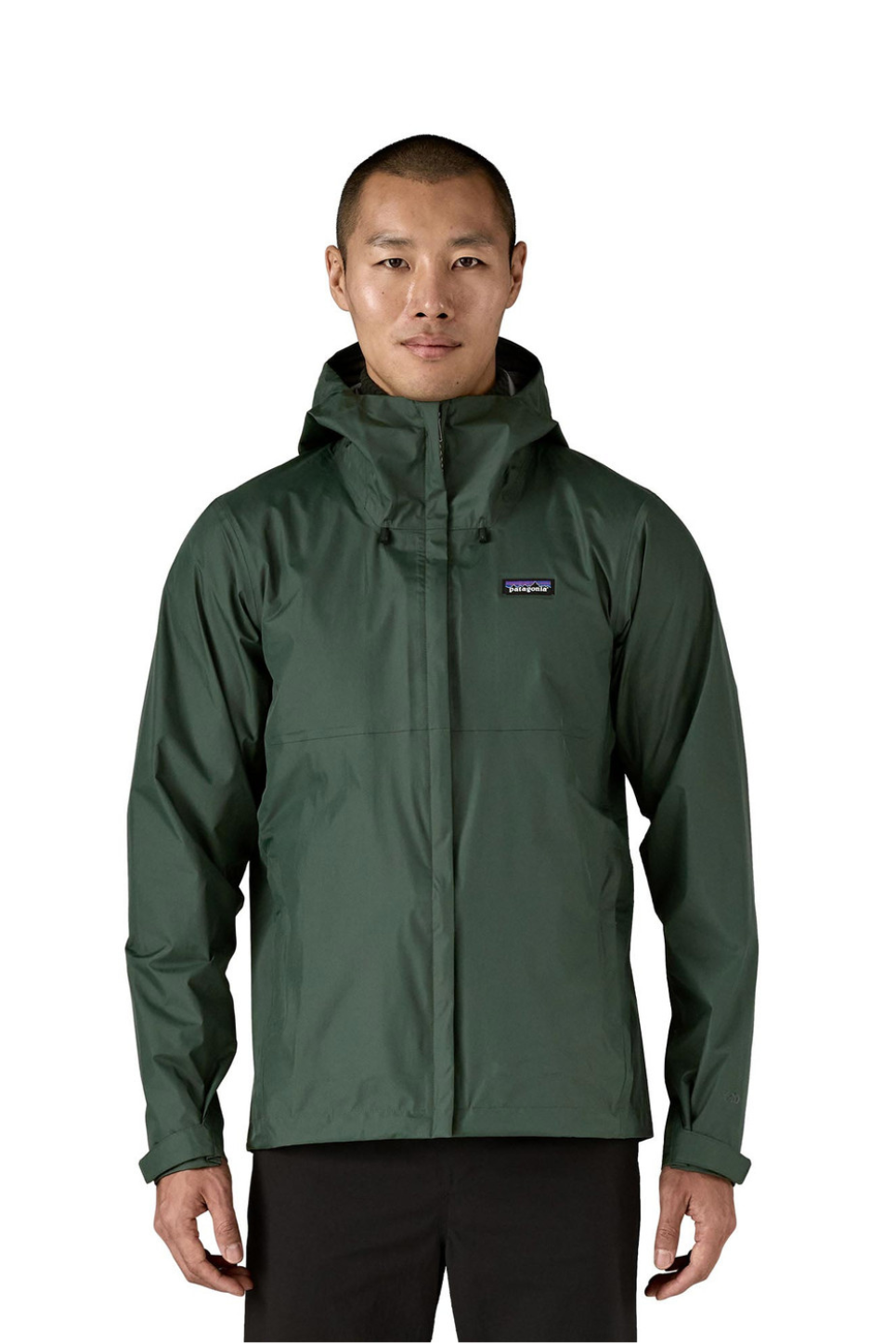 Patagonia Mens Torrentshell 3L Rain Jacket Old Growth Green
