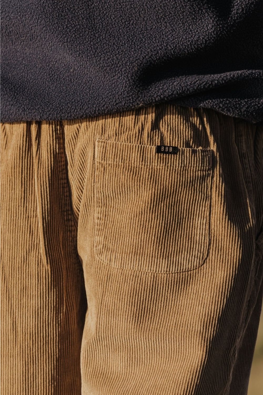 BamBooBay Chill Cord Trousers Mushroom