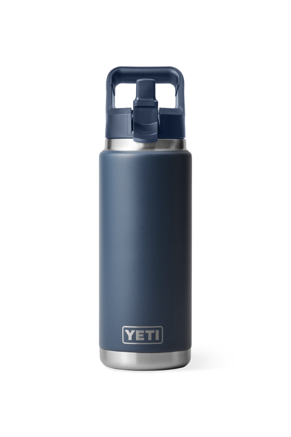 Yeti Rambler 26 Oz Colour Straw Bottle Navy