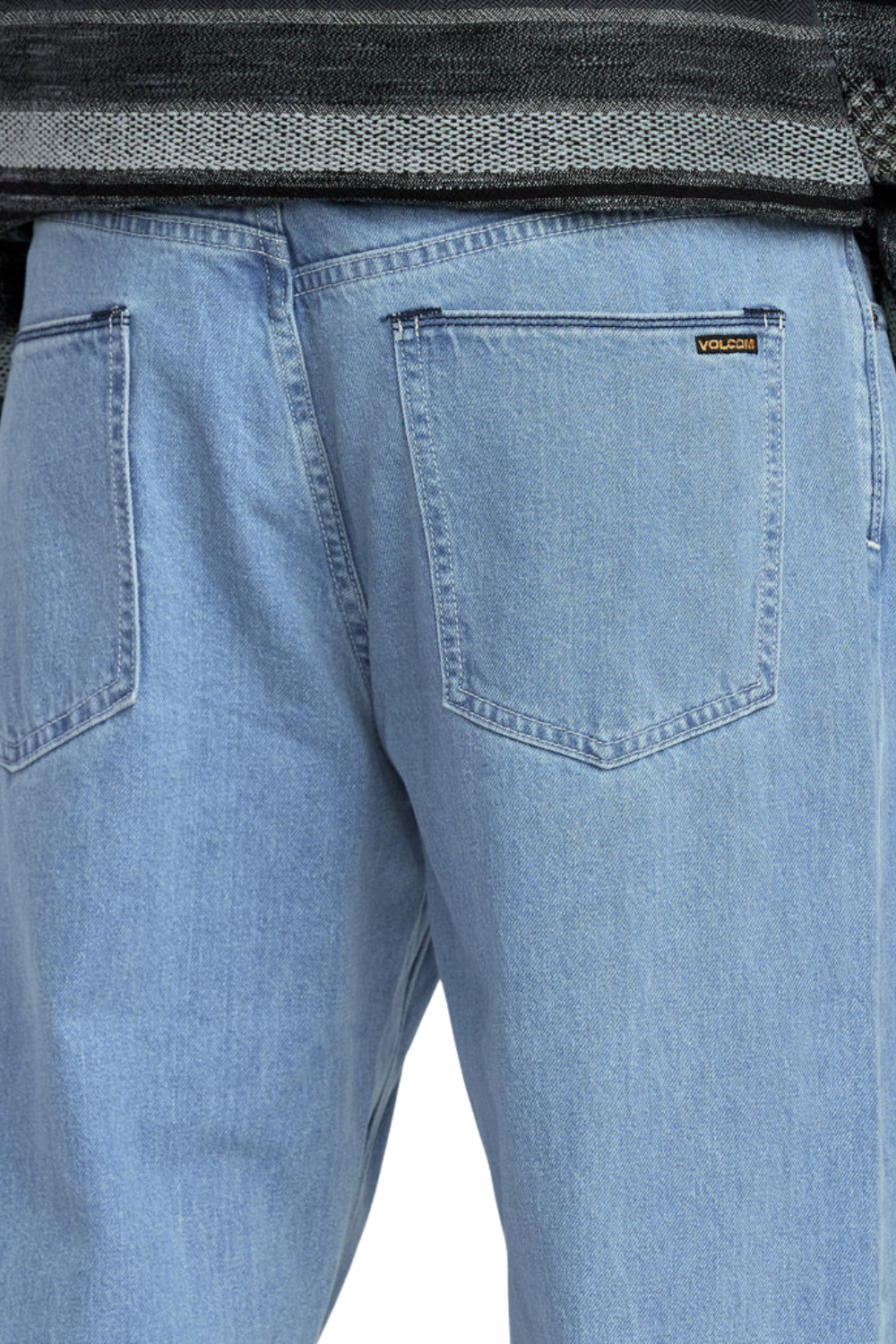 Volcom Fivedown Mens Jeans Camper Blue