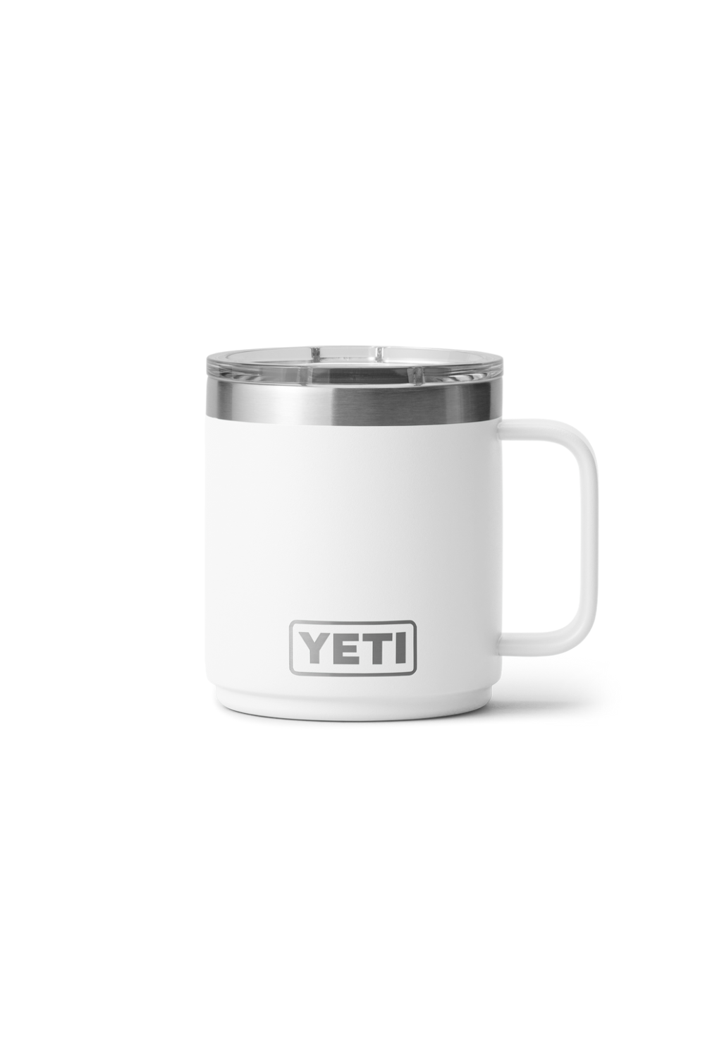 Yeti Rambler 10 Oz Stackable Mug With Ceramic Lining White
