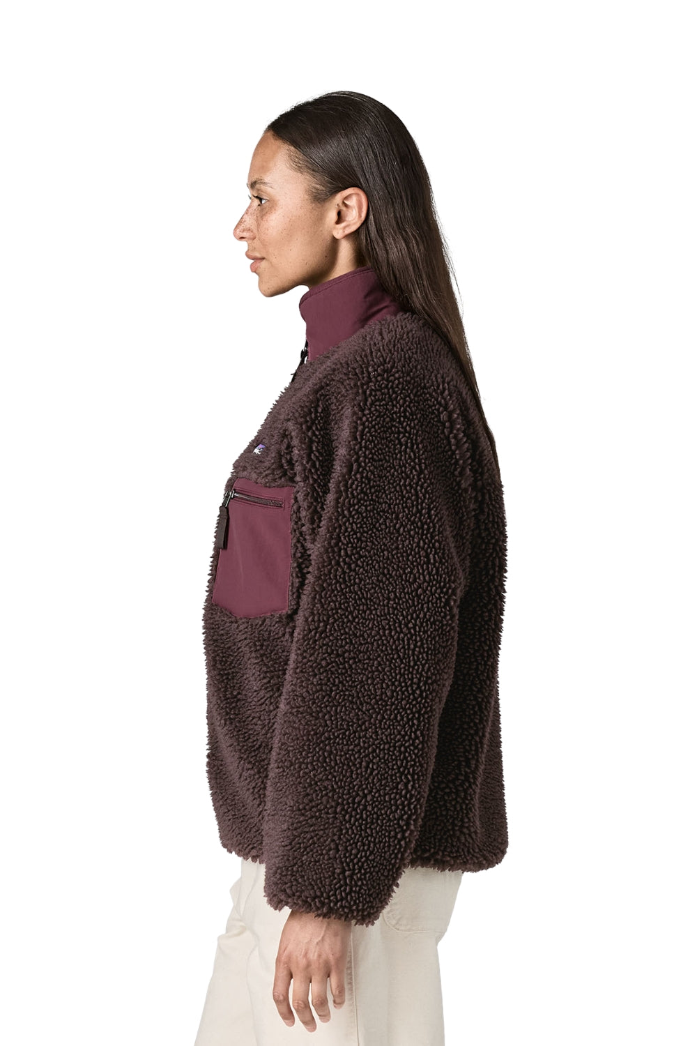 Patagonia Classic Retro-X Womens Fleece Jacket Den Brown