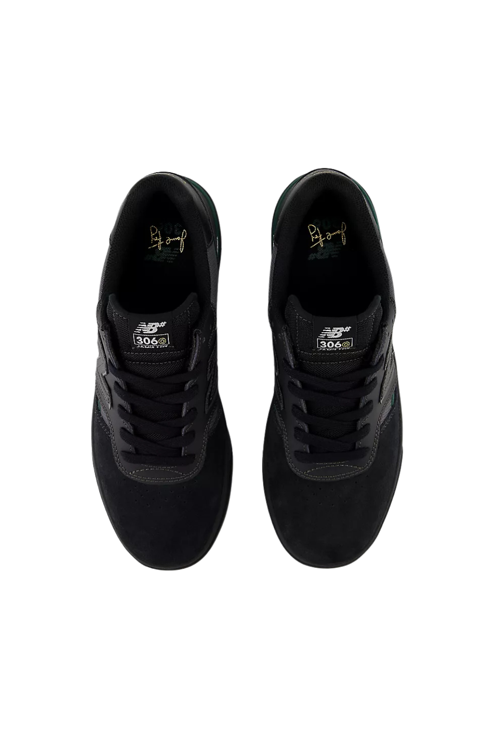 New Balance Numeric Jamie Foy 306 Cup Mens Shoes Black/Nightwatch Green