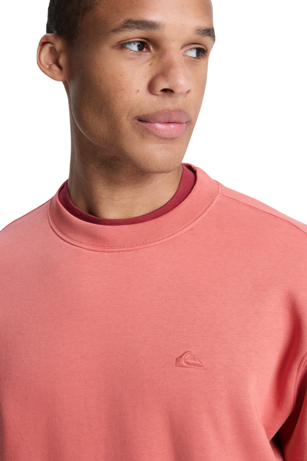 Quiksilver Salt Water Mens Crewneck Sweatshirt Desert Sand