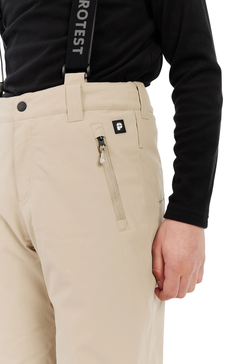 Protest Spikety Junior Snow Pants Bamboo Beige