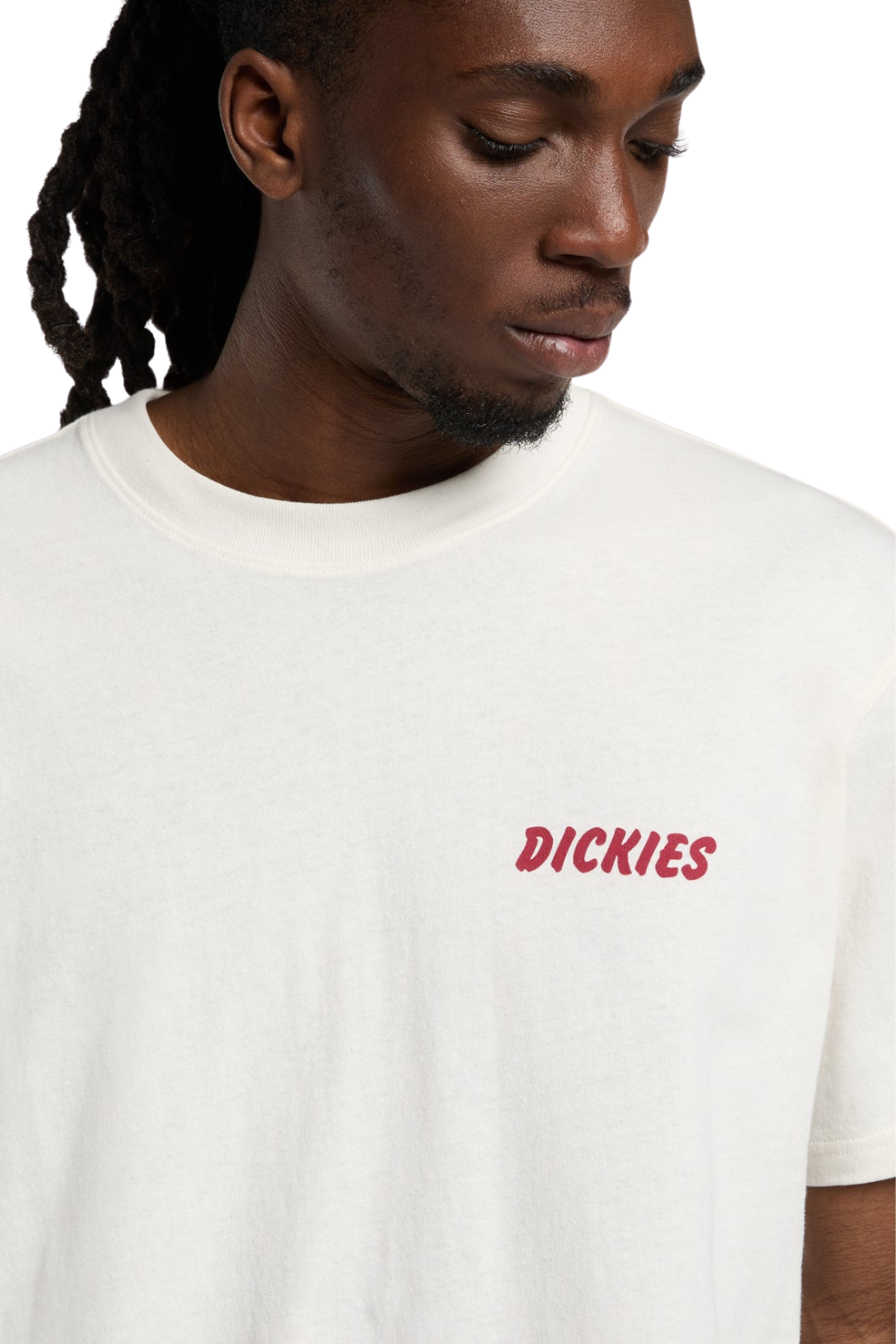 Dickies Dry Ridge Mens T-Shirt Egret