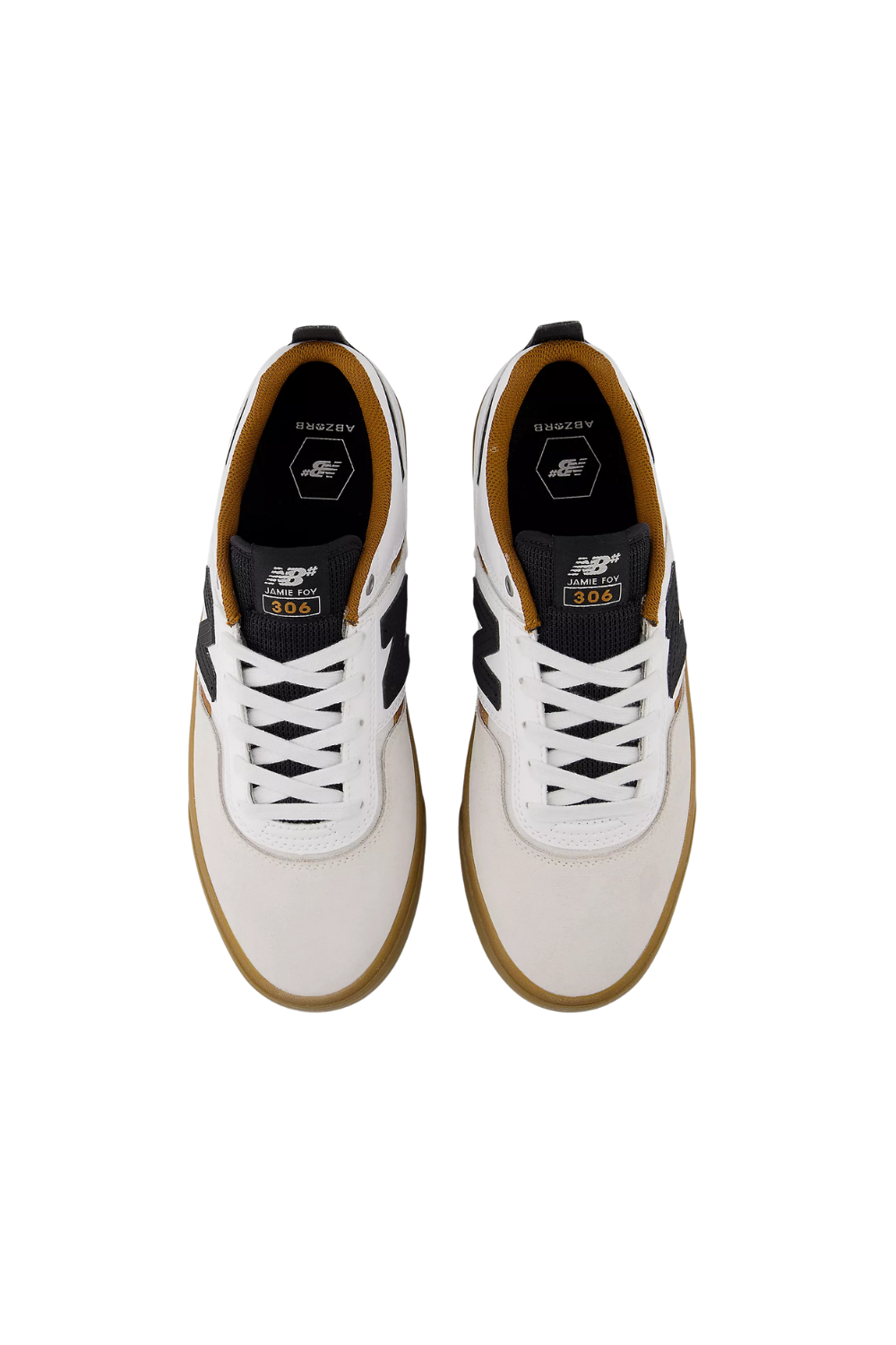 New Balance Numeric Jamie Foy 306 Skate Shoes Sea Salt With Black