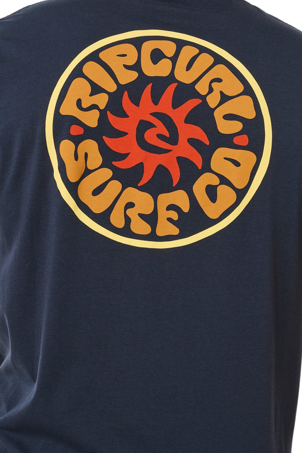 Rip Curl Pacific Rinse Circle Mens T-Shirt Dark Navy