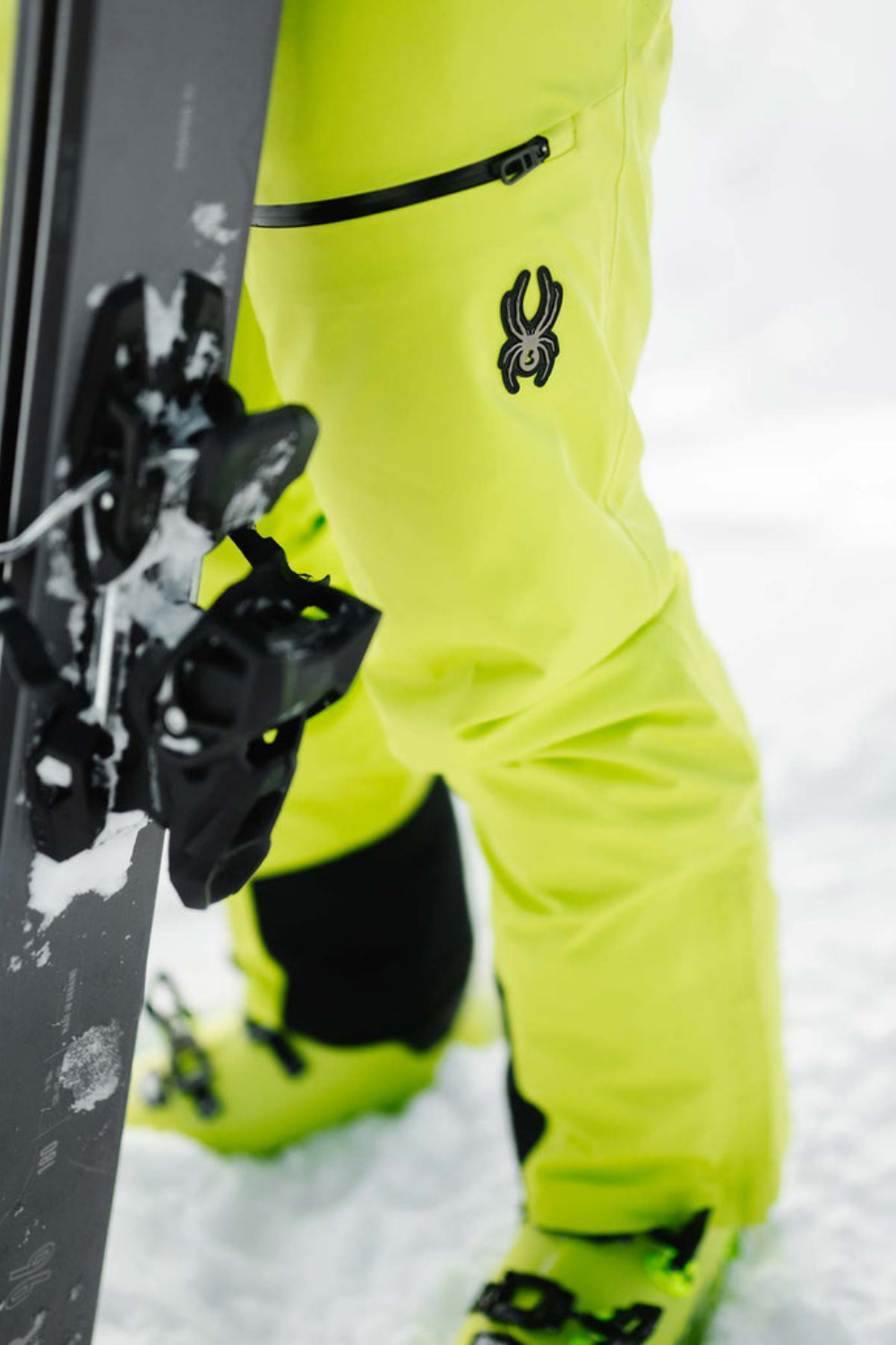 Spyder Dare Mens Insulated  Ski Pants Lime