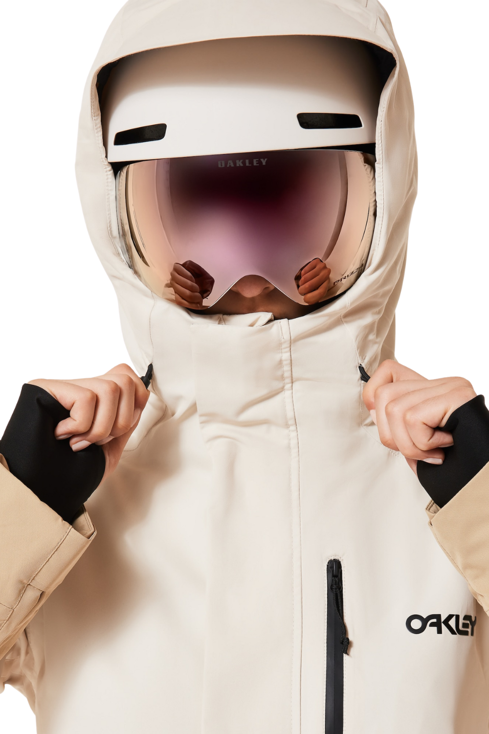 Oakley Womens Tnp Tbt Insulated Snow Jacket Mist/Pebble