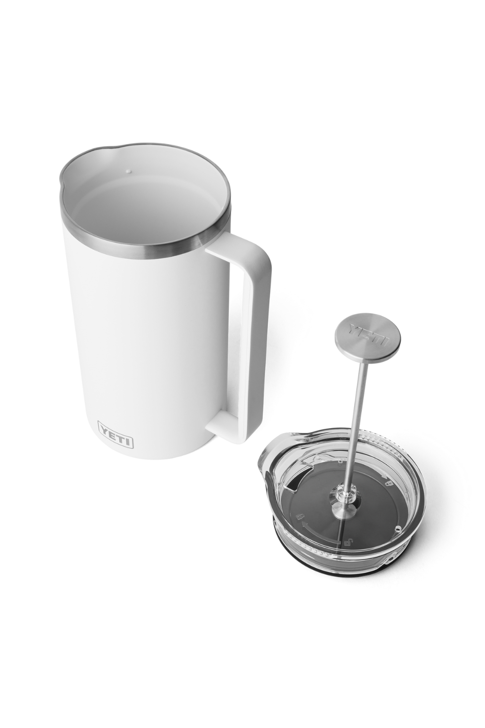 Yeti French Press 64 Oz White