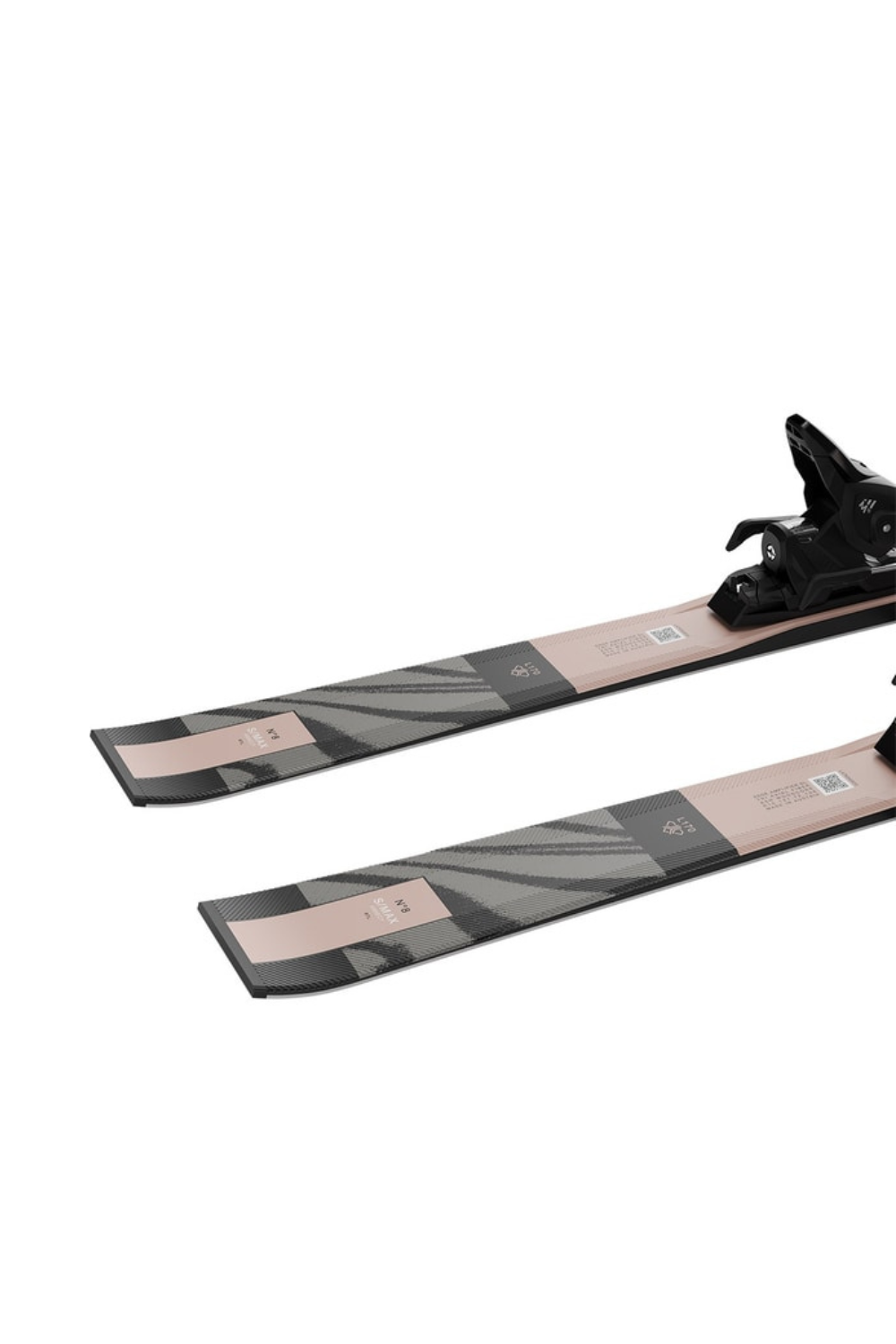 Salomon E S/Max N°8 RTL Womens Skis +M10 GW L8 Bindings Rose/Black
