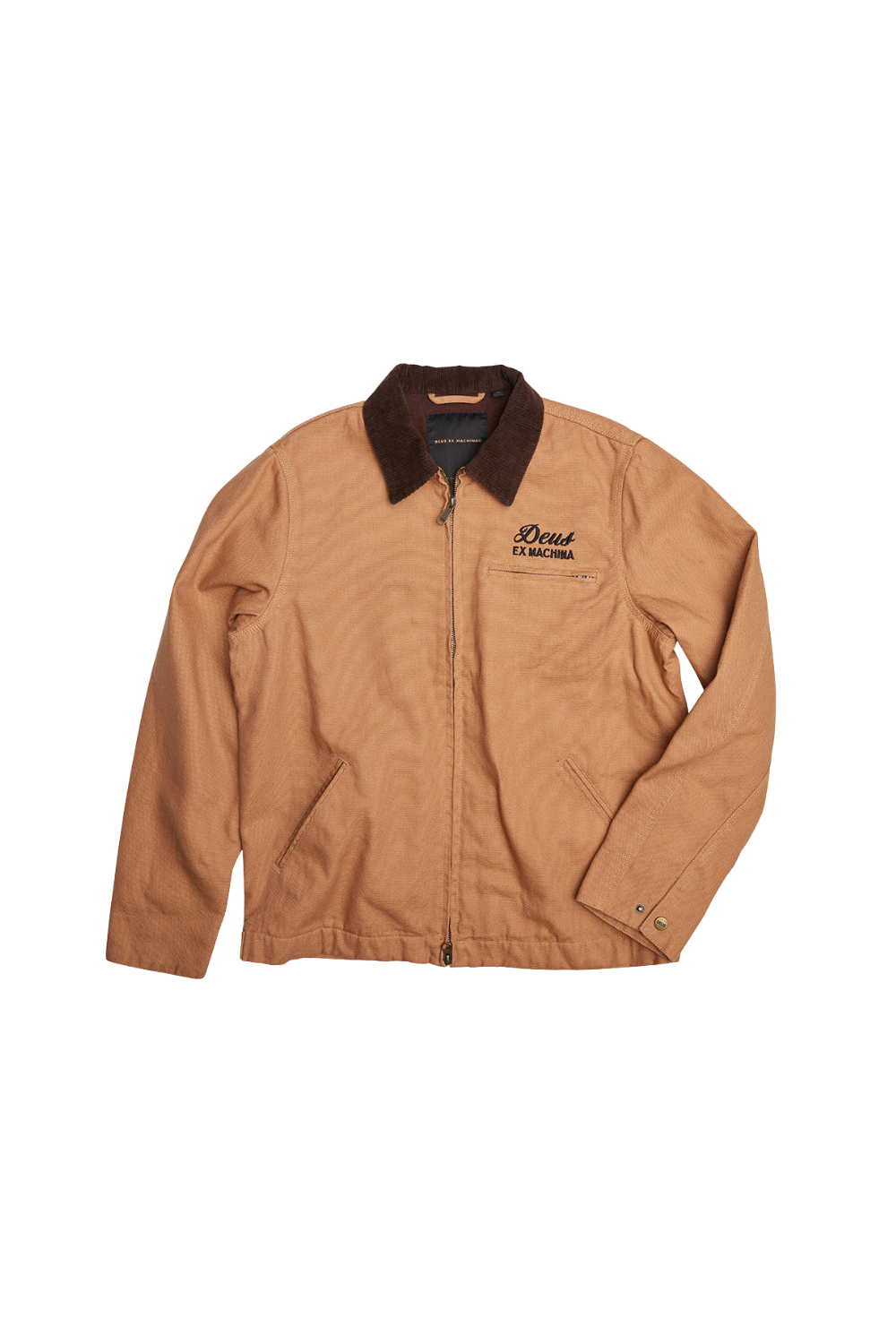 Deus Address Mens Workwear Jacket Dijon Tan