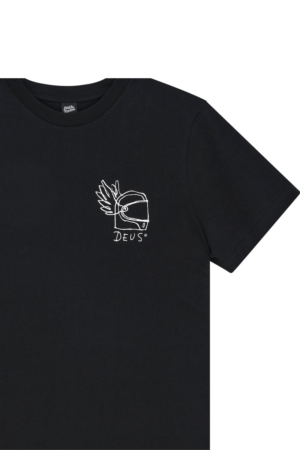 Deus Harajuku Helmet Mens T-Shirt Black