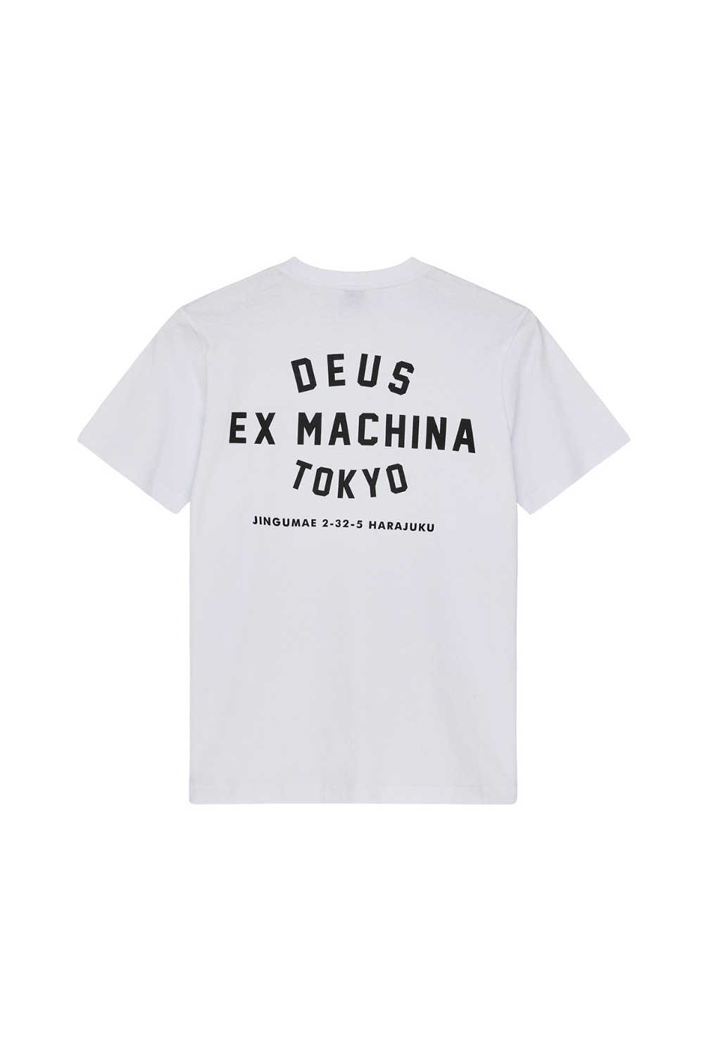 Deus Harajuku Helmet Mens T-Shirt White