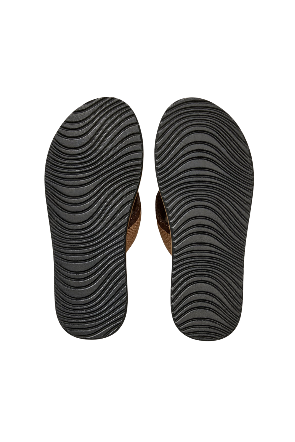 Rip Curl Reactor 2.0 Bloom Mens Open Toe Flip Flops Mocha