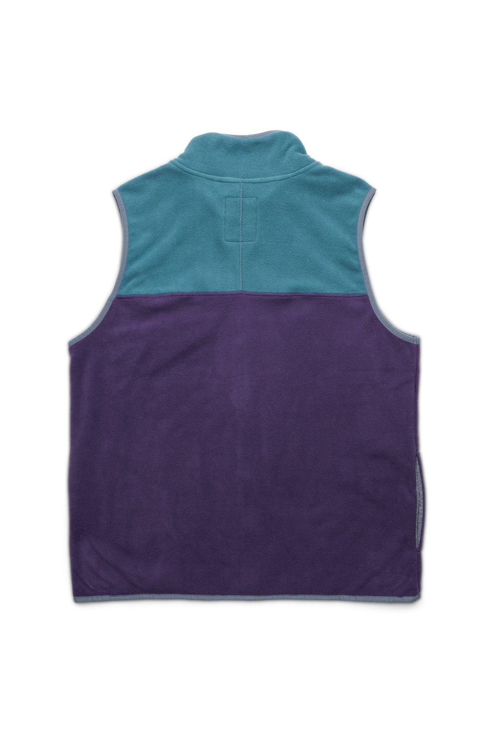 Kavu West Mens Fleece Vest Purple Kale