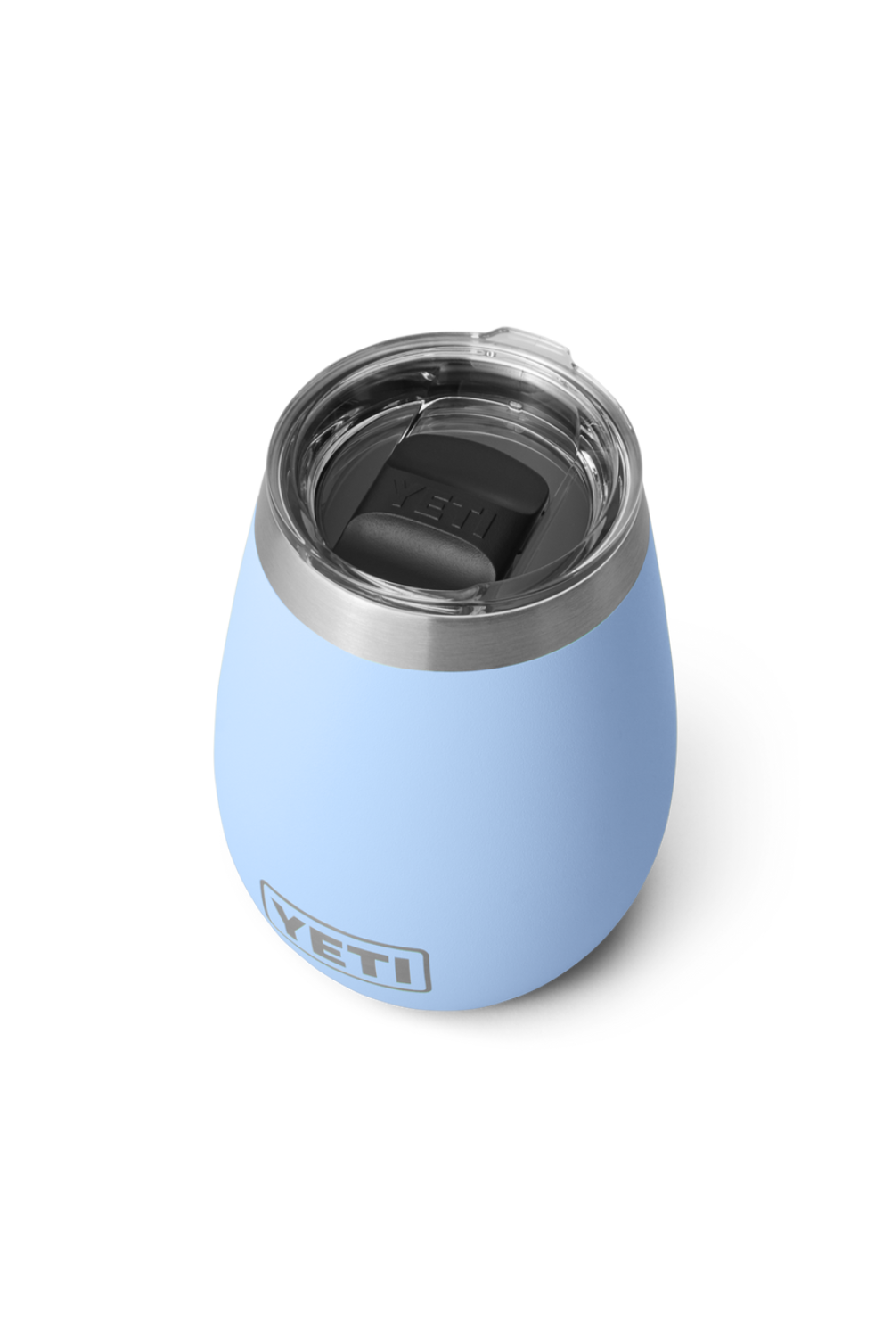 Yeti Rambler 10 Oz Wine Tumbler Blue Sky Blue