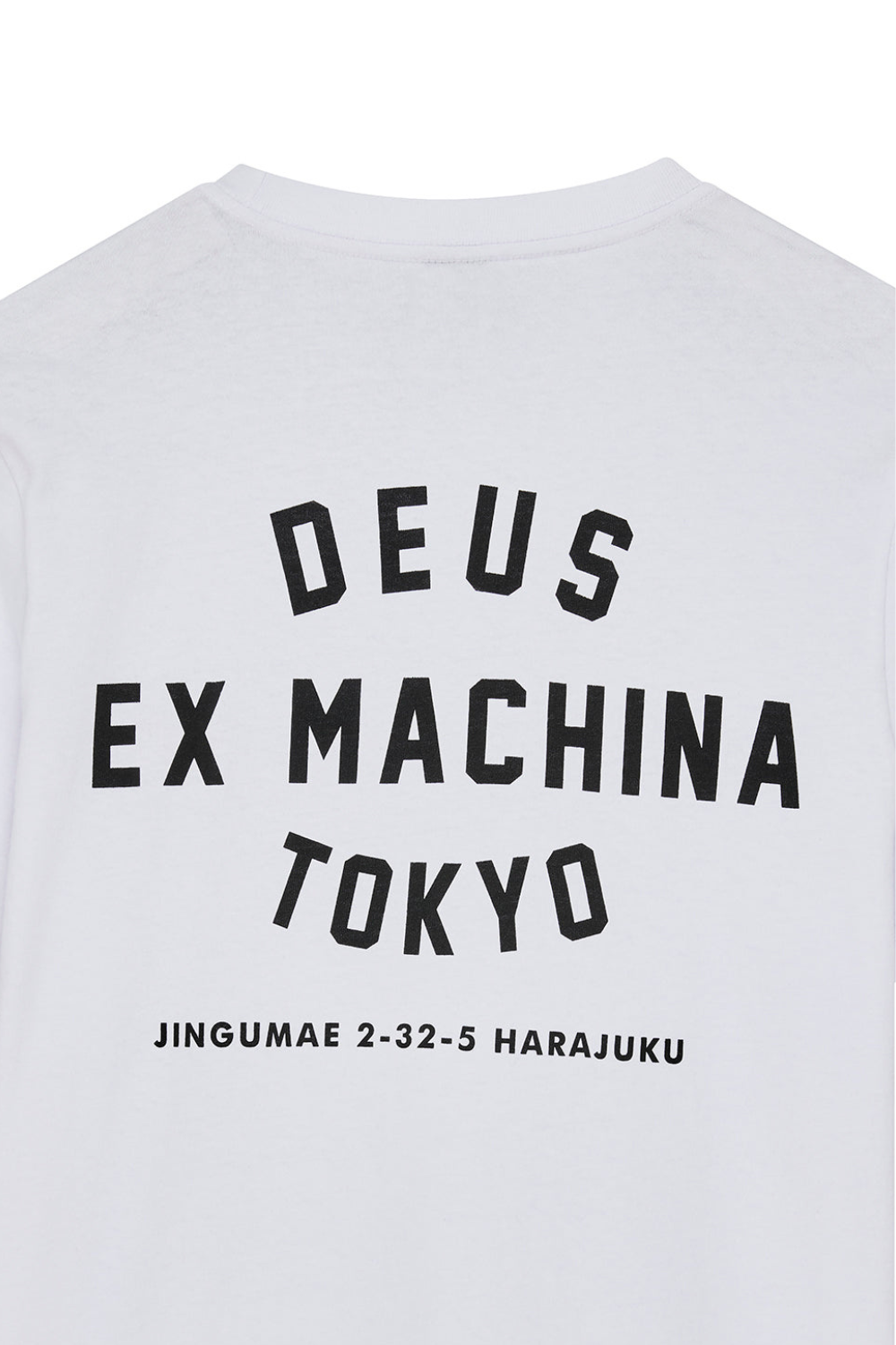 Deus Harajuku Helmet Mens T-Shirt White