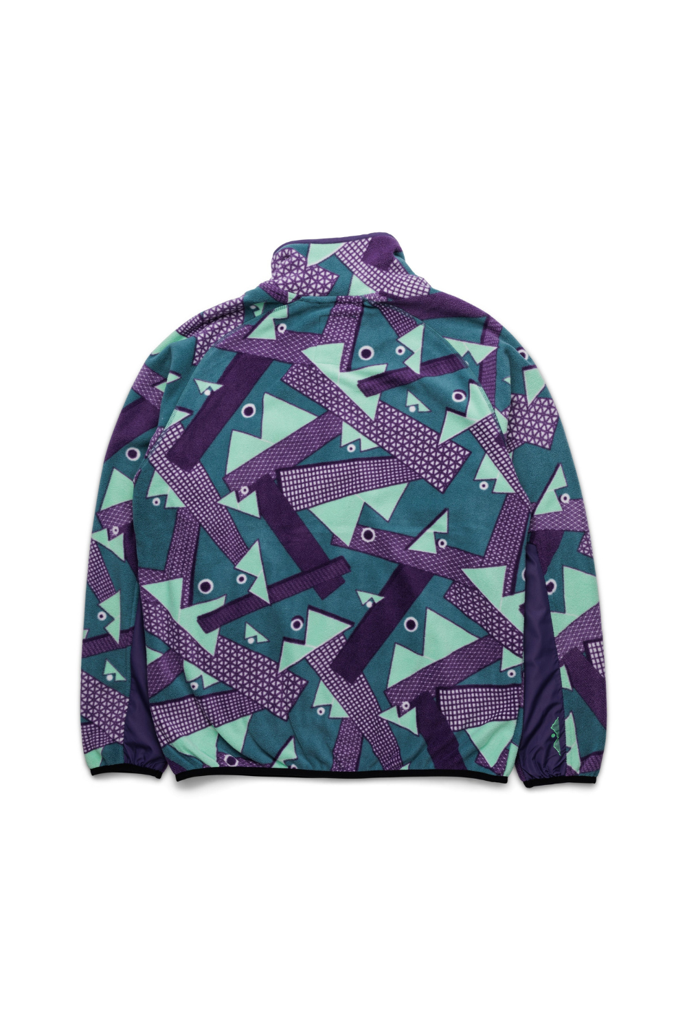 Kavu Teannaway Mens Polar Fleece Snap Pullover Mountain Court