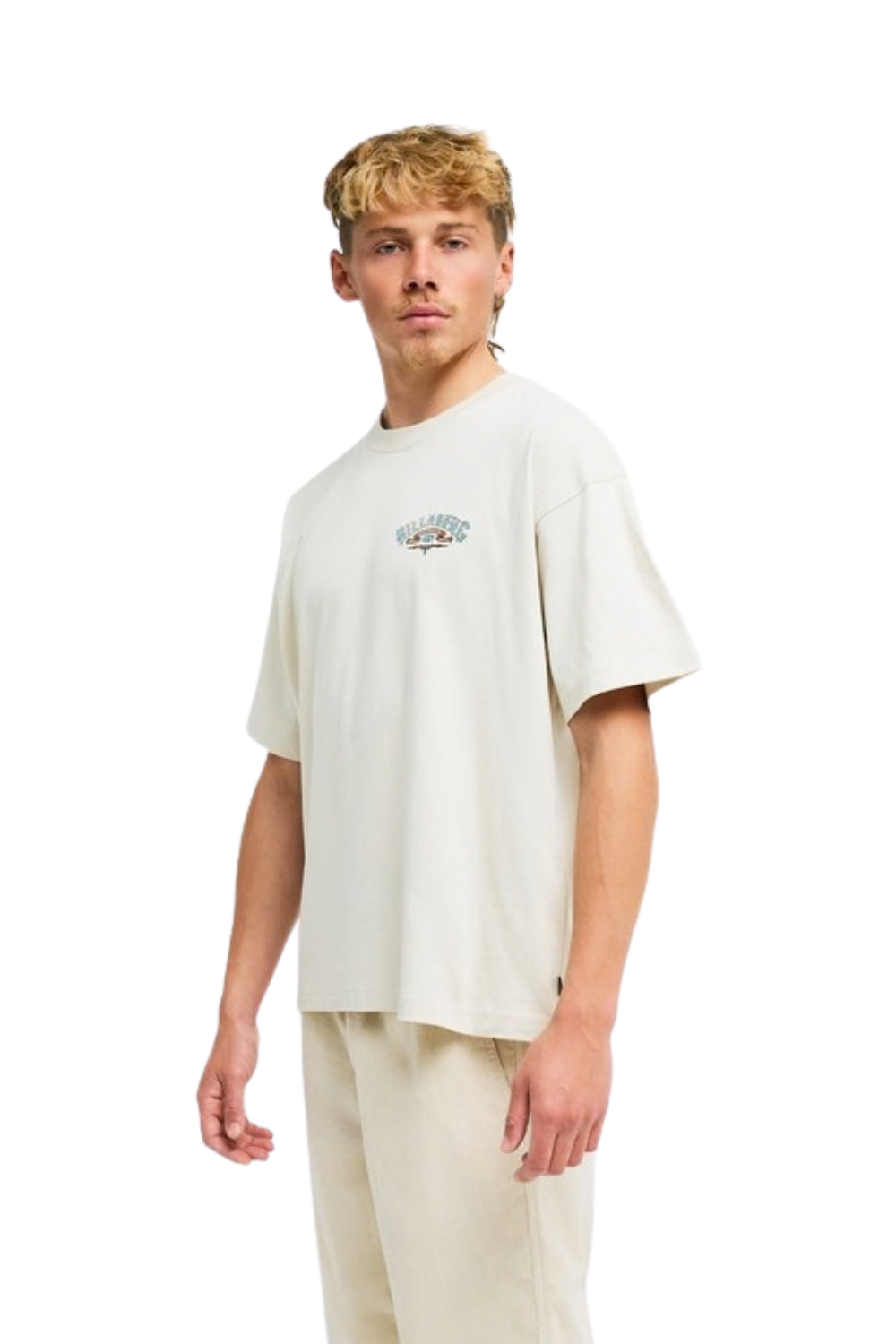 Billabong Heritage OG Mens T-Shirt Oatmeal