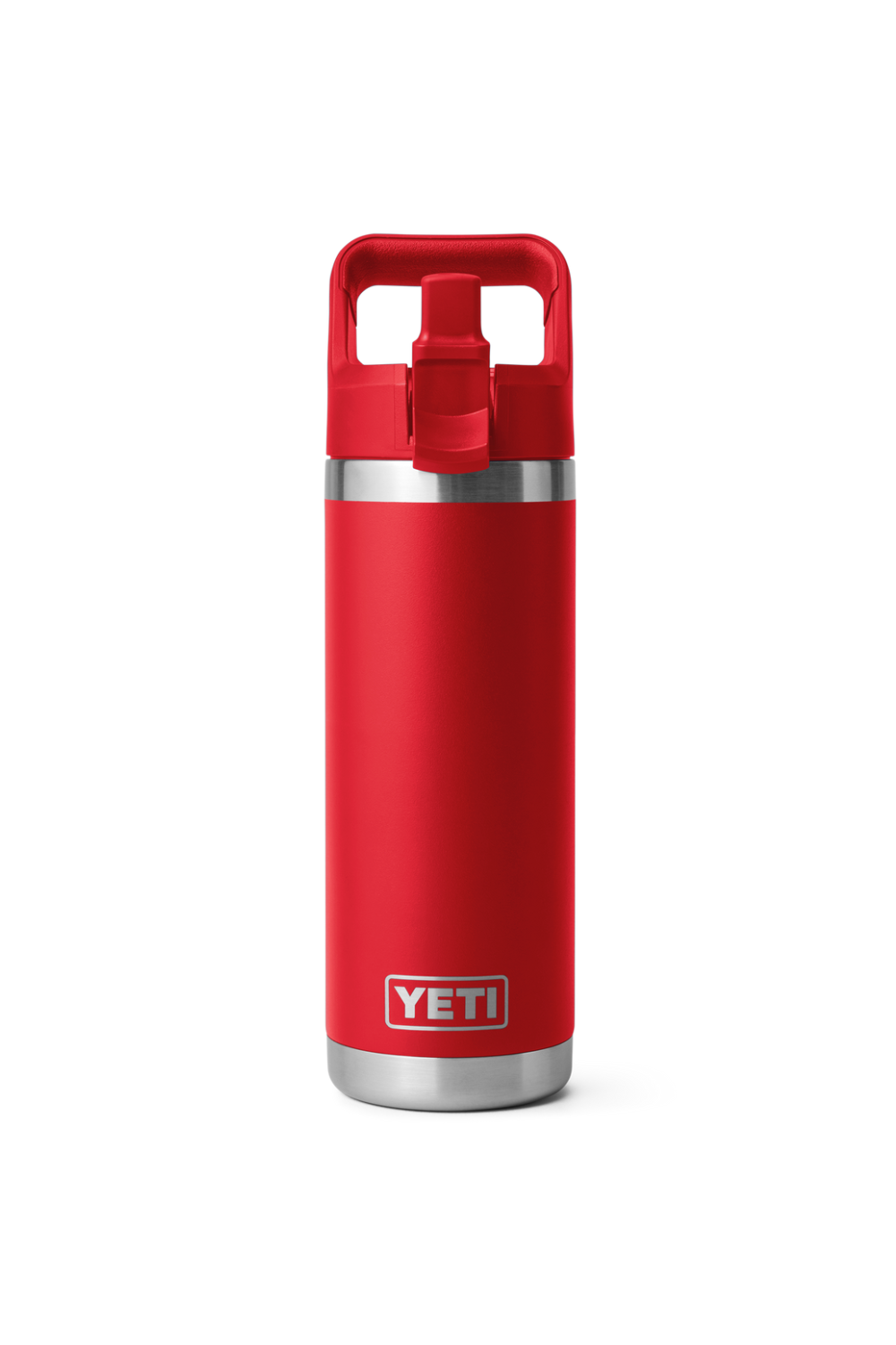 Yeti Rambler 18 Oz Straw Bottle Rescue Red