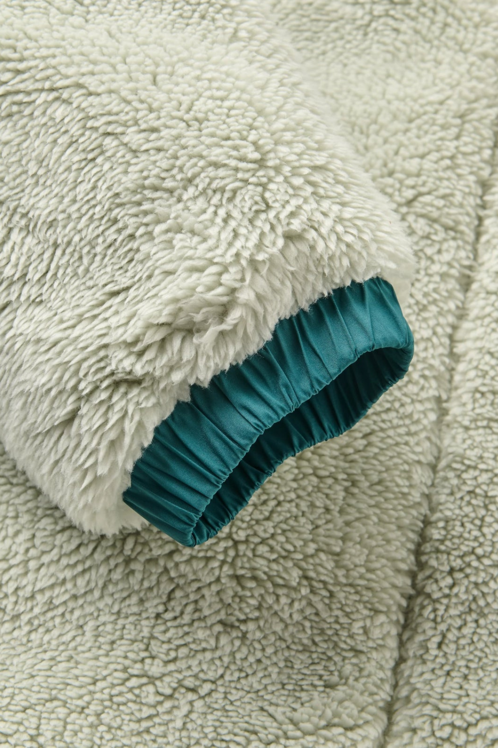 Passenger Beaumont Womens Sherpa Hooded Fleece Seaglass