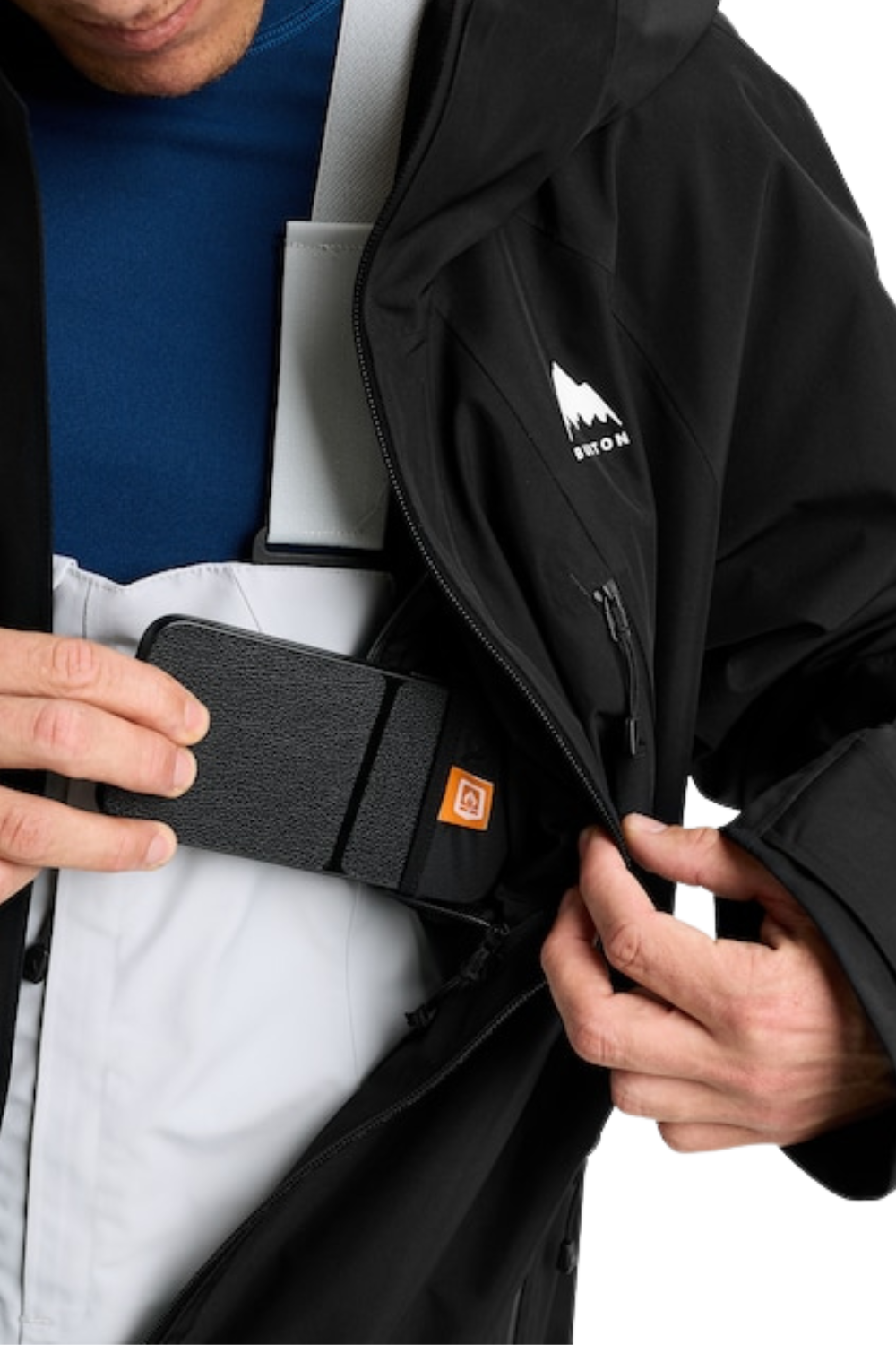 Burton Mens Reserve Gore-Tex 2L Shell Snow Jacket True Black