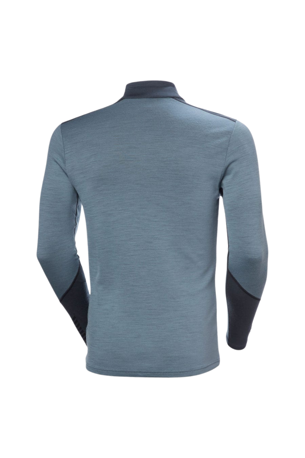 Helly Hansen Mens Lifa Merino Midweight Half Zip Base Layer Top Washed Navy