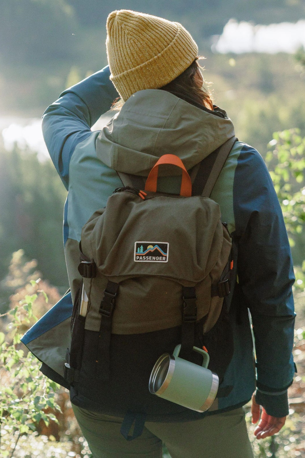 Passenger Boondocker Recycled 26L Backpack Black/Khaki